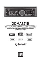 Dual XDMA6415 Instalación/Manual Del Usuario