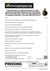 Latchways ManSafe Transfastener 85085-00 Instrucciones De Uso