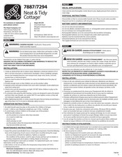 Step2 7887 Neat & Tidy Cottage Manual De Instrucciones