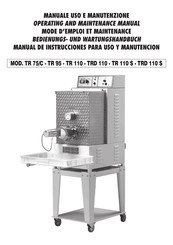 Metcalfe TRD 110 S Manual De Instrucciones Para Uso Y Manutención