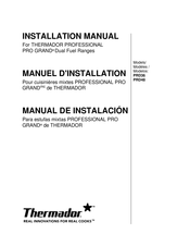 Thermador PROFESSIONAL PRO GRAND PRD48 Manual De Instalación