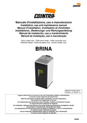 Cointra BRINA Manual De Instalación, Uso Y Mantenimiento