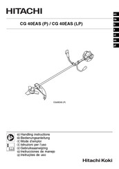 Hitachi Koki CG 40EAS Instrucciones De Manejo