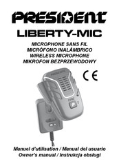 PRESIDENT LIBERTY-MIC Manual Del Usuario