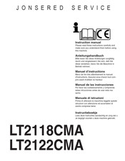 Jonsered LT2118CMA Manual De Las Instrucciones
