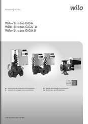 Wilo Stratos GIGA Instrucciones De Instalación Y Funcionamiento