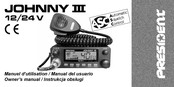 PRESIDENT JOHNNY III ASC 12/24 V Manual Del Usuario