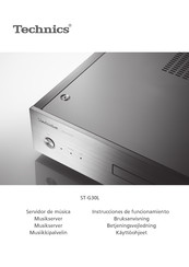 Technics ST-G30 Instrucciones De Funcionamiento