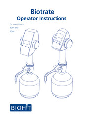 Biohit Biotrate Manual Del Operador