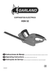 Garland HSN 52 Instrucciones De Manejo