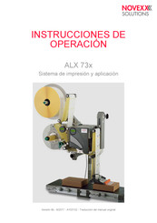 Novexx Solutions ALX 736 Instrucciones De Operación