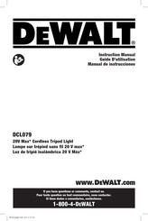 DeWalt DCL079 Manual De Instrucciones