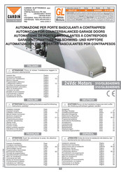 Cardin Elettronica GL Serie Manual Del Usuario