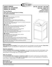 Suncast GHW1732 Manual Del Usuario