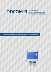 Sentera Controls ODCOM-R Instrucciones De Montaje Y Funcionamiento