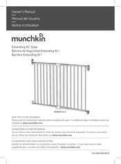 Munchkin Extending XL Gate MK0004 Manual Del Usuario