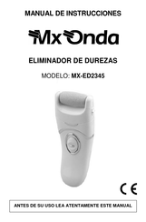 Mx Onda MX-ED2345 Manual De Instrucciones