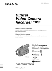 Sony Digital Handycam DCR-TRV50 Manual De Instrucciones