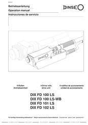 DINSE DIX FD 100 LS-WB Instrucciones De Servicio