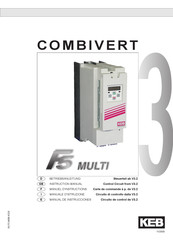 KEB COMBIVERT F5 MULTI Manual De Instrucciones