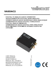 Velleman VASDAC2 Manual Del Usuario