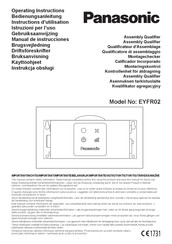 Panasonic EYFR02 Manual De Instrucciones