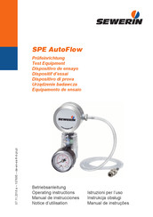 sewerin SPE AutoFlow Manual De Instrucciones