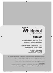 Whirlpool AKR313 Manual De Instrucciones