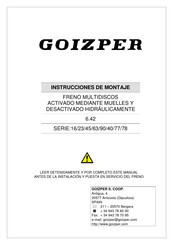 Goizper 16 Serie Instrucciones De Montaje