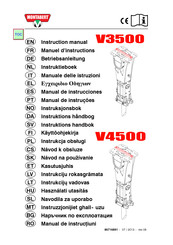 Montabert V3500 Manual De Instrucciones