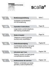 HumanTechnik scalla 2 Instrucciones De Servicio