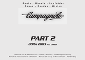 CAMPAGNOLO BORA 2003 FULL CARBON Manual De Uso