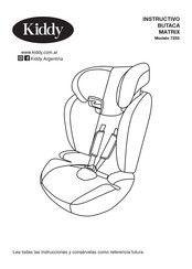 Kiddy 7233 Manual De Instrucciones