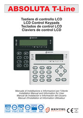 Bentel Security ABSOLUTA T-Line Manual De Instalación E Información Del Usuario