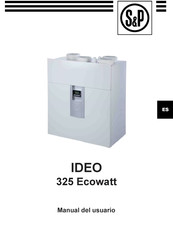 S&P IDEO 325 Ecowatt Manual Del Usuario