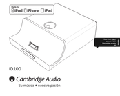 Cambridge Audio iD100 Manual Del Usuario