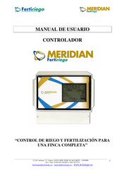 FERTIRIEGO MERIDIAN Manual De Usuario