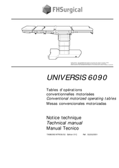 FHSurgical UNIVERSIS 6090 Manual Tecnico