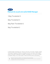 LaCie 8big Rack Thunderbolt 2 Manual De Usuario