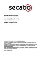 Secabo FC50 Manual De Instrucciones