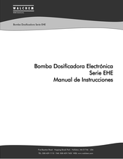 Walchem EHE 31 Manual De Instrucciones