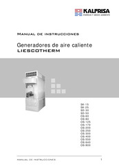 Kalfrisa LIESCOTHERM OS-170 Manual De Instrucciones