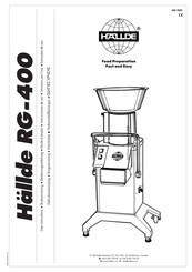 Hallde RG-400 Instrucciones De Uso