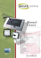 EGi SECURA PRIMMA Manual Tecnico