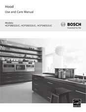 Bosch HCP36E52UC Manual De Uso Y Cuidado