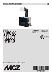 Mcz VIVO 80 PELLET HYDRO Manual Del Usuario