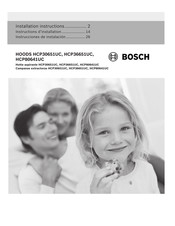 Bosch HCP80641UC Instrucciones De Instalación