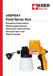 KREA Swiss oilSPRAY Manual De Instrucciones