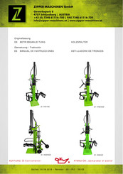 Zipper Maschinen ZI-HS16E Manual De Instrucciones