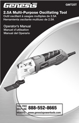 Genesis GMT25T Manual Del Operario